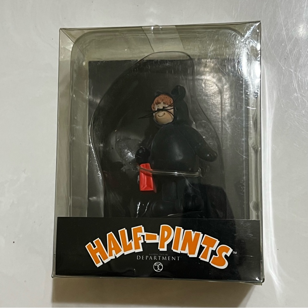 Vintage Department 56 Half Pints Halloween Cat Costume